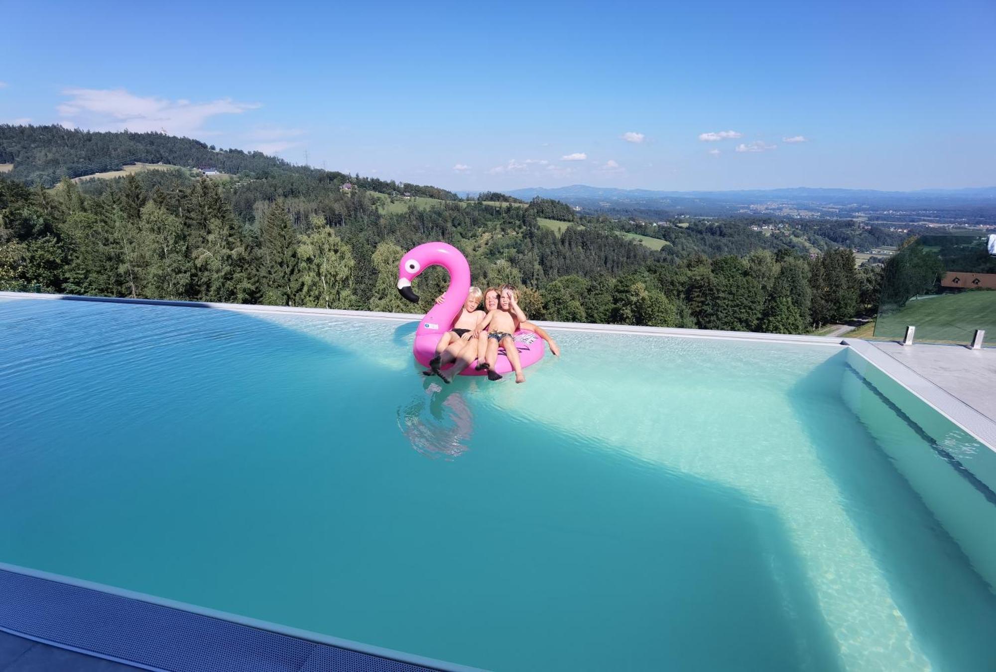 Chalet-Suedsteiermark - Traumhafte Aussicht, Infinity Pool, Privatsphaere, Klima Und De-Luxe Ausstattung Schwanberg Εξωτερικό φωτογραφία